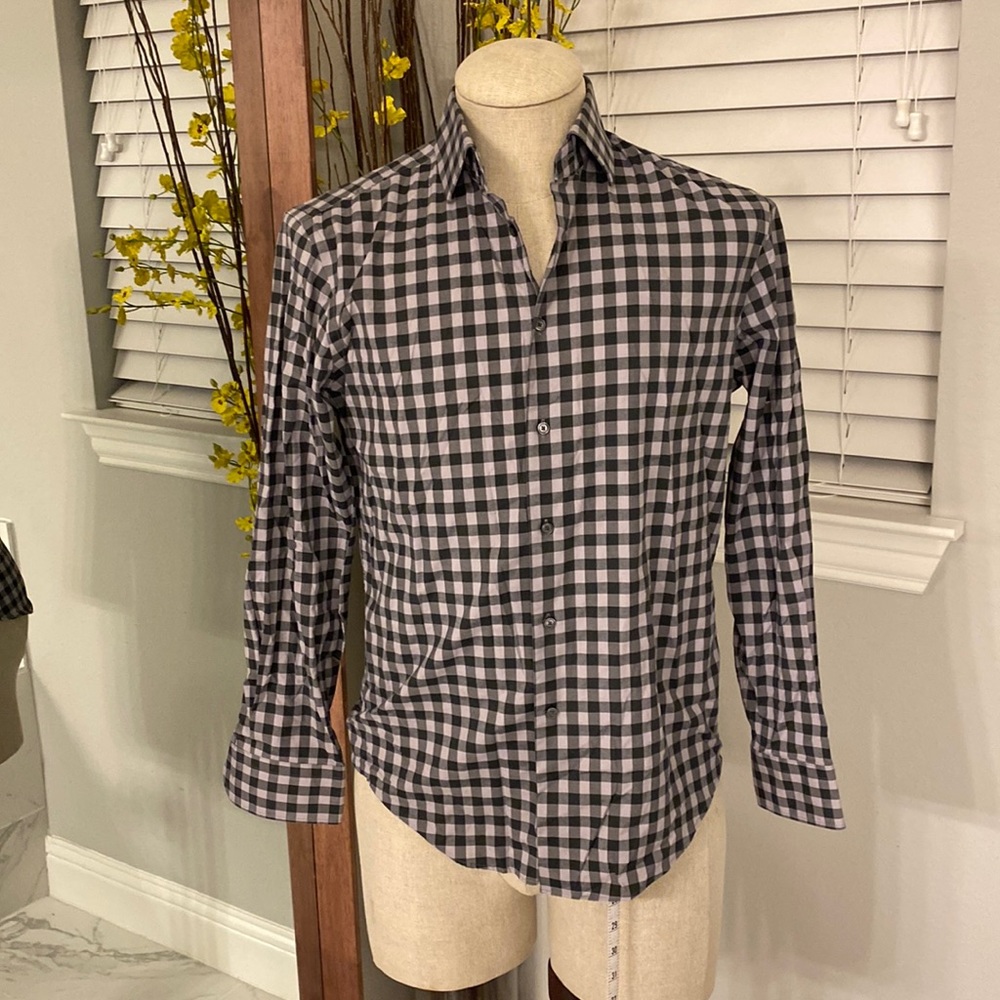 Calibrate Trim Fit Dress Shirt - Small